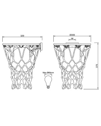 ***OFER/DES***  BASKETBALL * APLIQUE CESTA BALONCESTO BLANCO